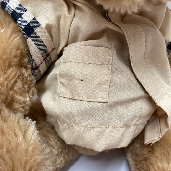 Burberry Teddy Bear 2007 Raincoat Classic Plaid - Picture 8 of 8